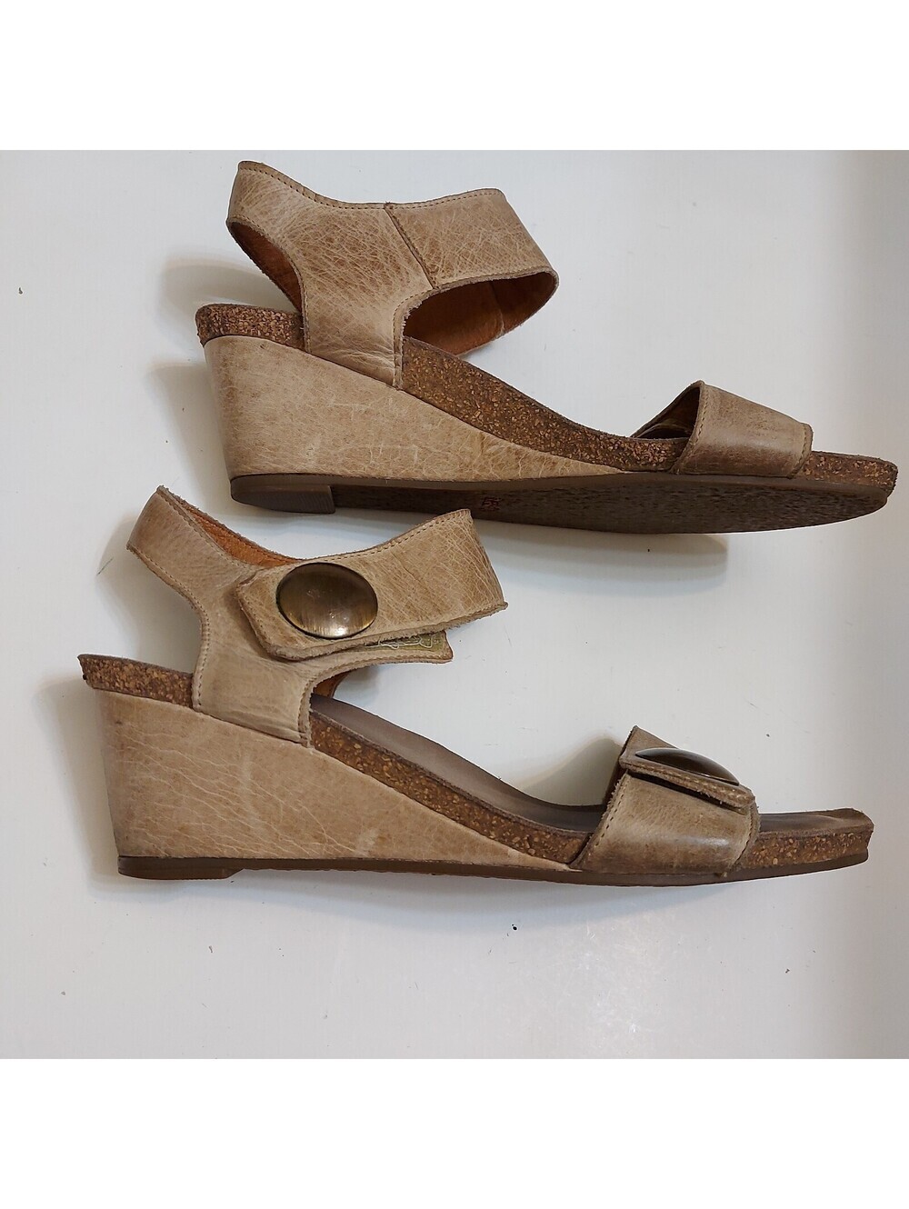 Taos women's leather sandals, size 42 (11)